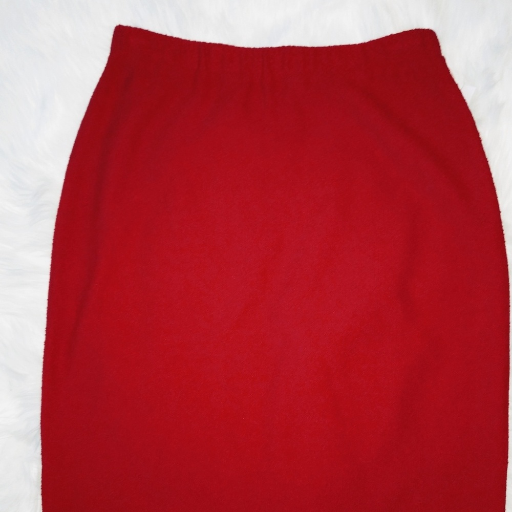 St. John Marie Gray Collection knit skirt